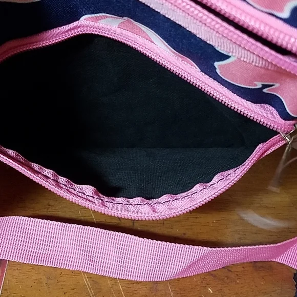 Simply Southern Elephant Umbrella Blue & Pink - Picture 4 of 5